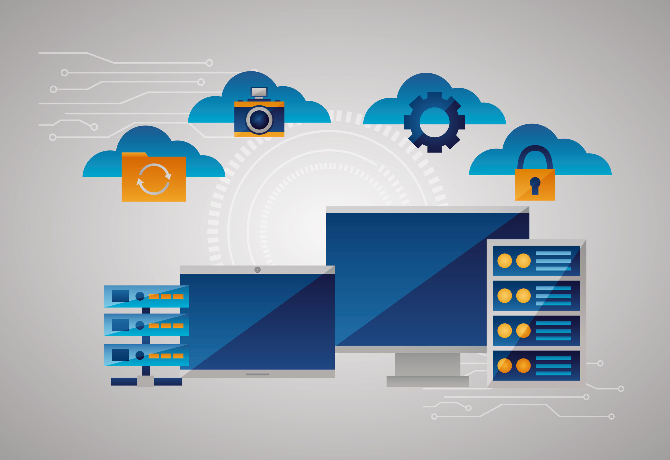 cloud computing concept